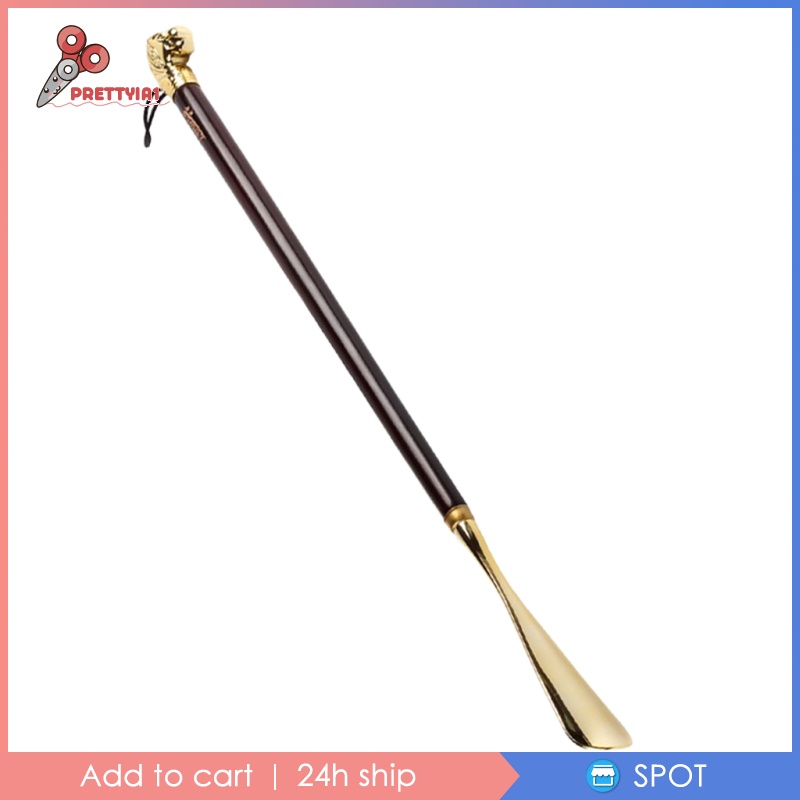 Tay Cầm Dài 58cm Định Hướng Giày Bằng Gỗ Prettyia1