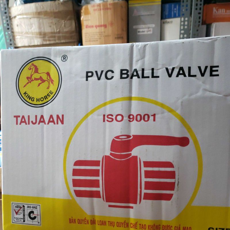 Van khóa nước 110 nhựa PVC Taijaan loại xịn dùng cho ống nhựa PVC phi 110