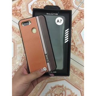 Ốp lưng da xịn hiệu Lons cho OPPO A7
