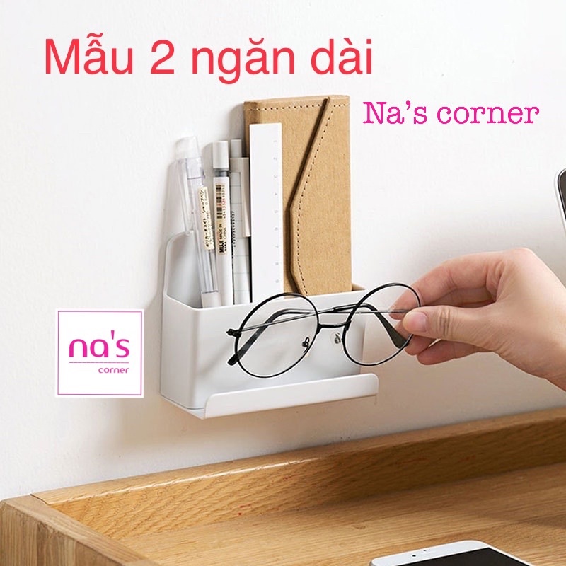 Giá Treo Kệ đựng Sạc Điện Thoại, Điều Khiển Remote dán tường