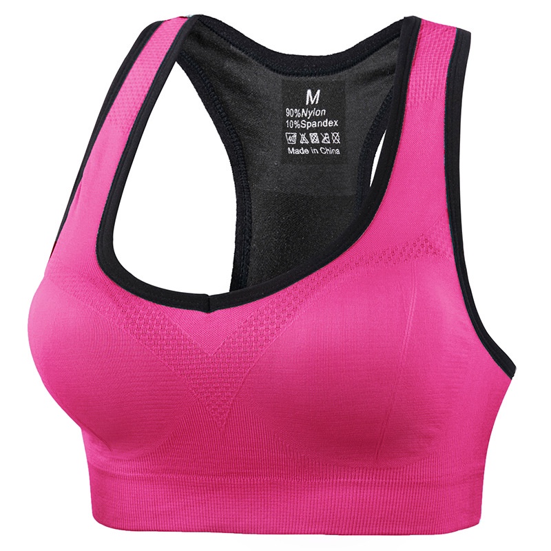 Áo ngực IELGY ôm gọn thoải mái phong cách thể thao dùng tập yoga chạy bộ plus size