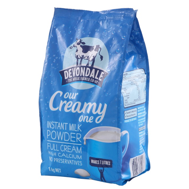 Sữa Bột Full Cream Devondale (Túi 1kg)