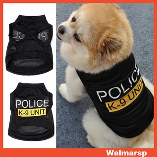 Áo Thun In Chữ Police K-9 Unit Cho Thú Cưng