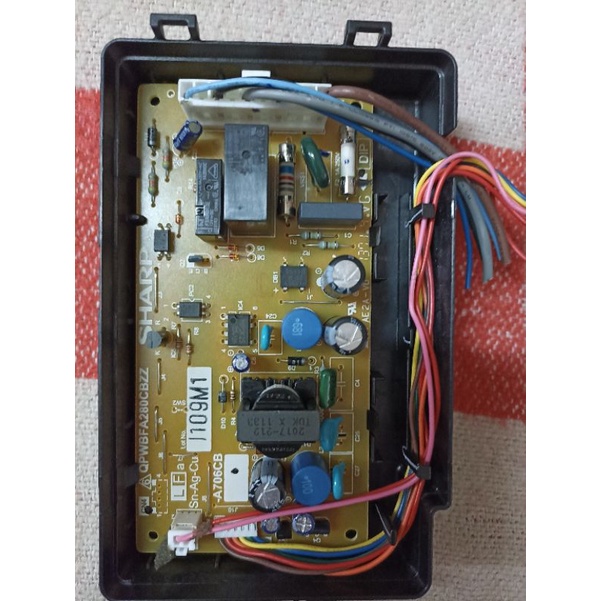 Bo mạch tủ lạnh Sharp tháo máy chính hãng nguyên zin