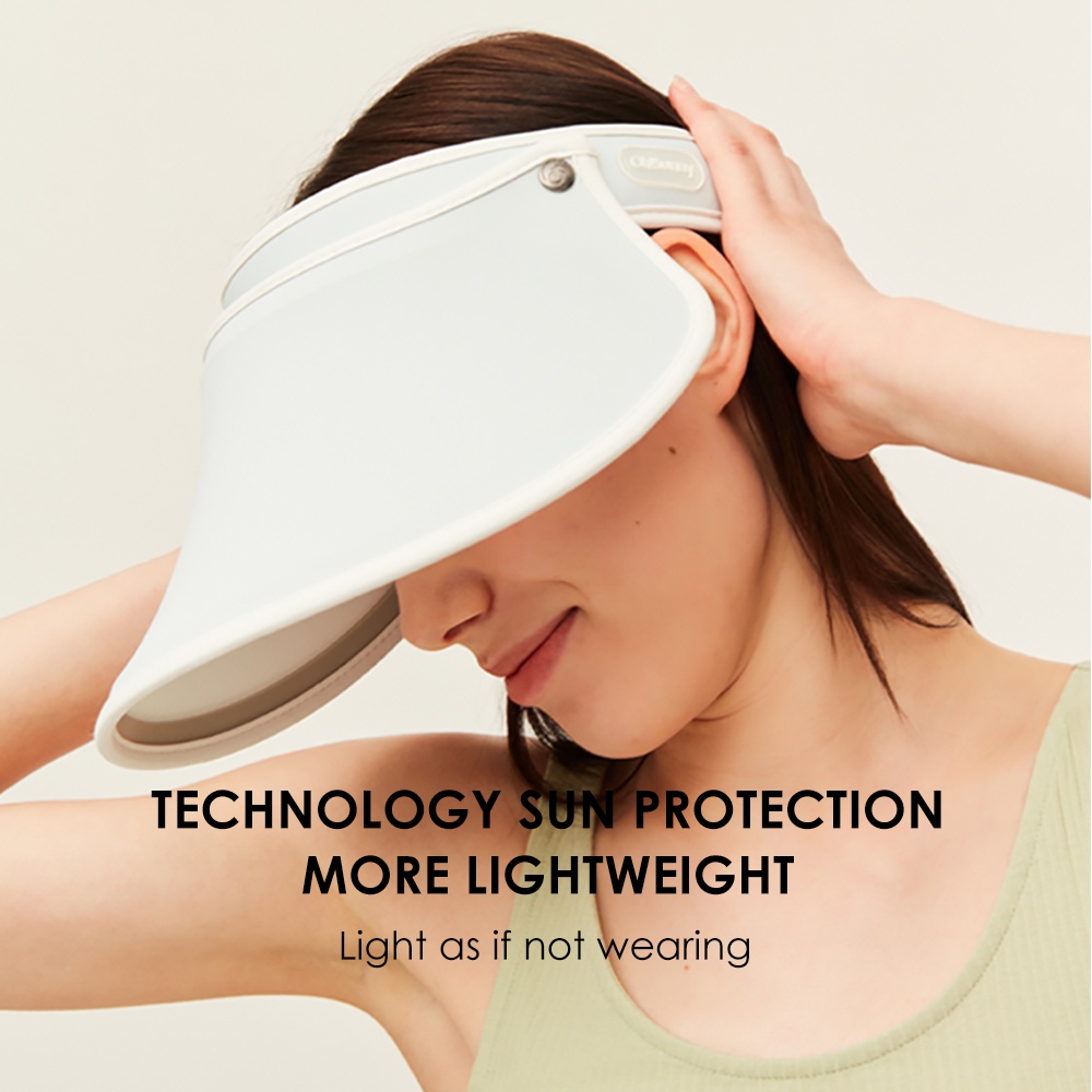 Mũ Ohsunny đeo nửa đầu vành rộng chống tia cực tím chống nắng hiệu quả upf50+ đa năng khi chơi thể thao ngoài trời
