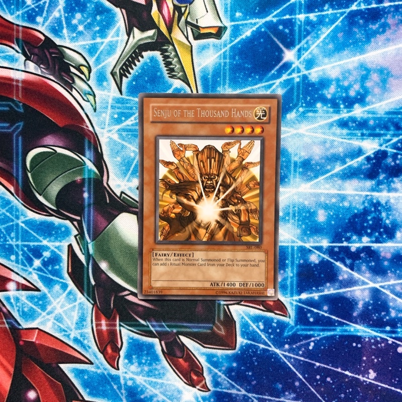 Thẻ bài Yugioh chính hãng Senju of the Thousand Hands mã SRL-080 Độ hiếm Rare