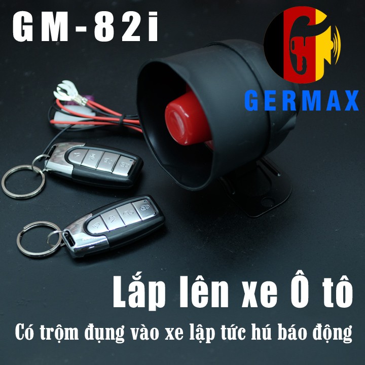 Chống trộm xe hơi cao cấp tự lắp GM-82i chỉnh được độ nhạy-đơn giản-hiệu quả cao