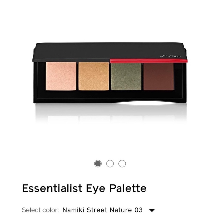 PHẤN MẮT SHISEIDO ESSENTIALIST EYE PALETTE 4 MÀU TRONG 1 HỘP