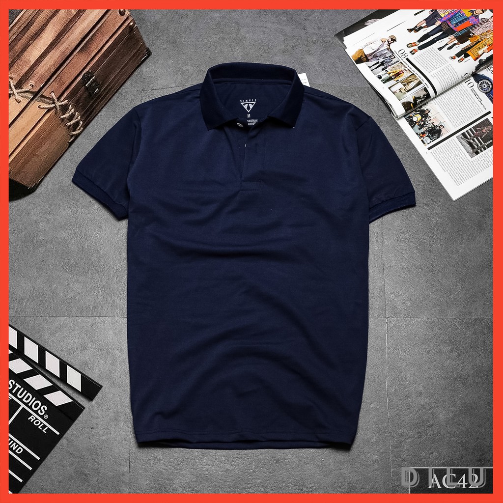 ÁO THUN NAM CỔ TRỤ (DILU) | BigBuy360 - bigbuy360.vn