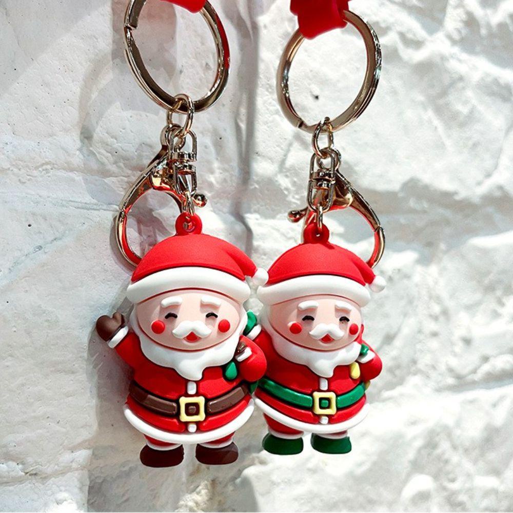Móc Khóa Hình Ông Già Noel Dễ Thương