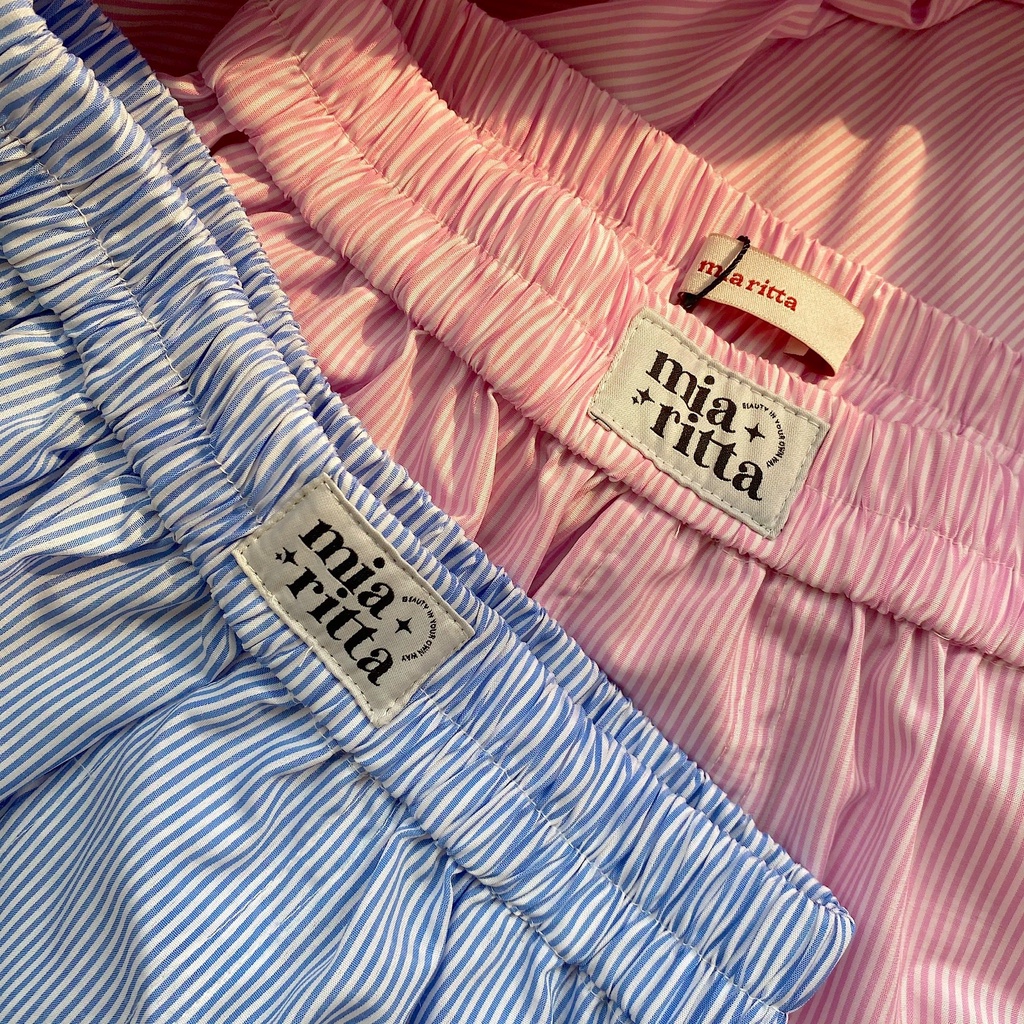 Quần shorts vải thô quần lẻ Mia Boxer Short Mia Ritta Q381