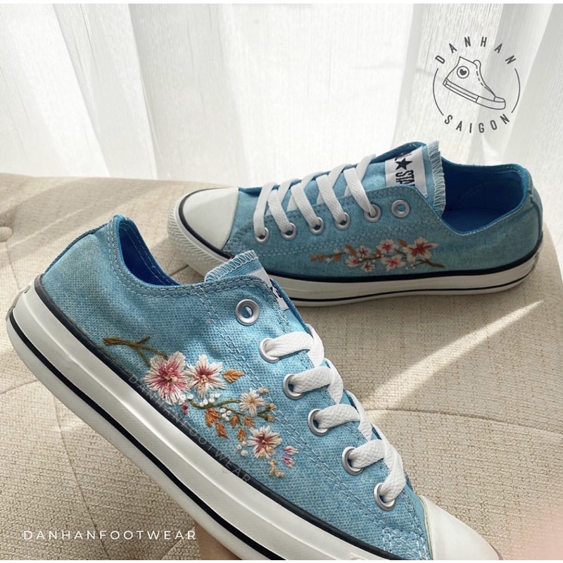 GIÀY CONVERSE THÊU TAY ĐỘC ĐÁO