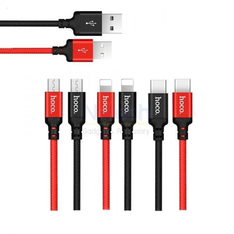 Cáp sạc HOCO X14, 1M Cho Iphone và Android