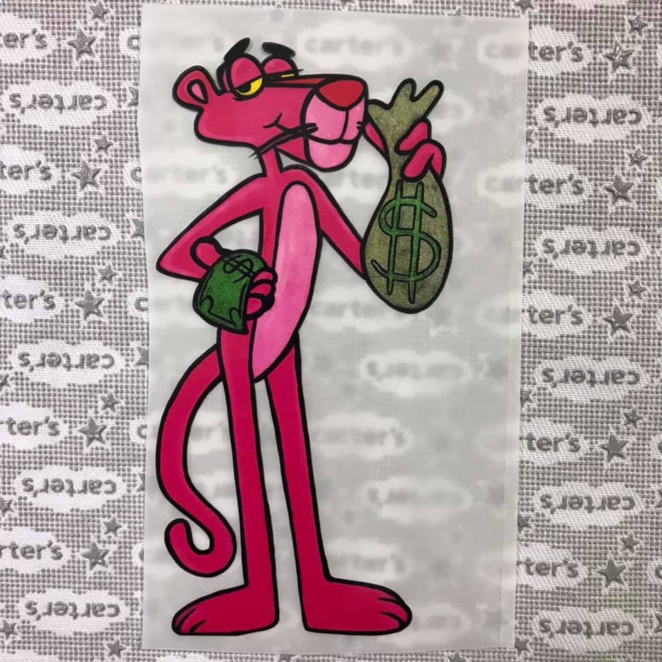 Hình ủi, hình ép nhiệt - Pink Panther