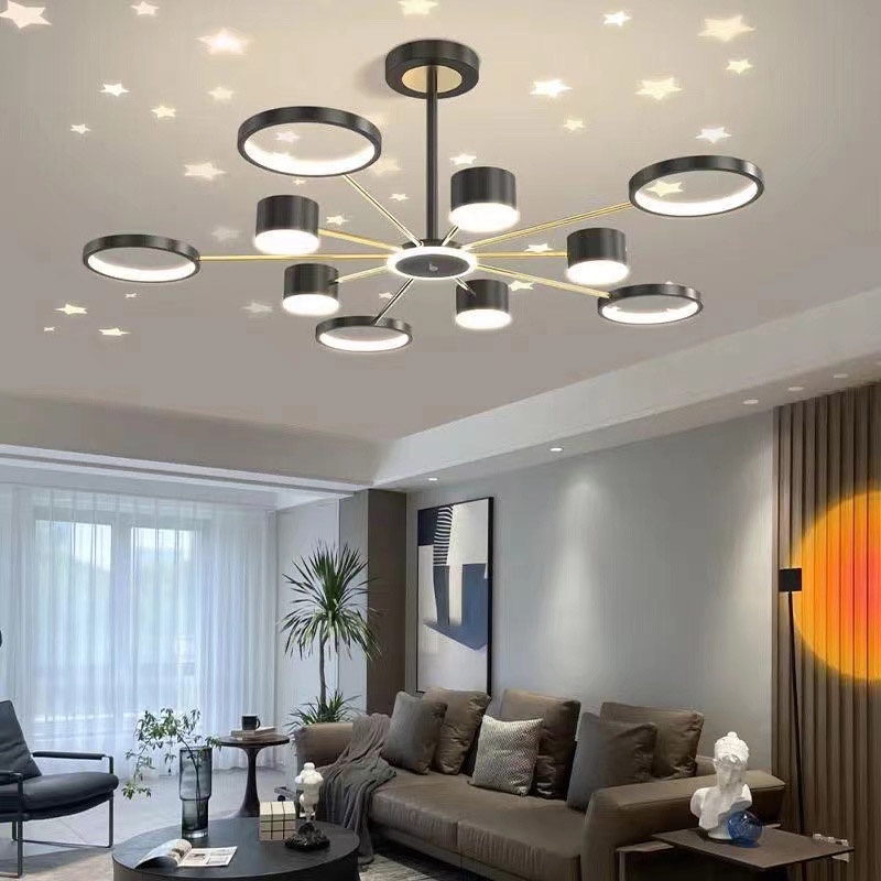 IKEE BàN ĂN BắC ÂU Đèn Ốp Trần Led ĐèN Treo Trần Đèn Chùm Phòng Ngủ Hiện Đại Phòng Khách GiảN ĐèN Thả Trang Trí