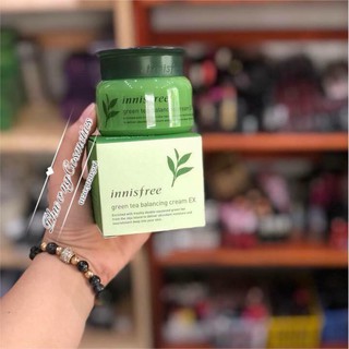🌿kem dưỡng trà xanh innisfree balancing cream ex
