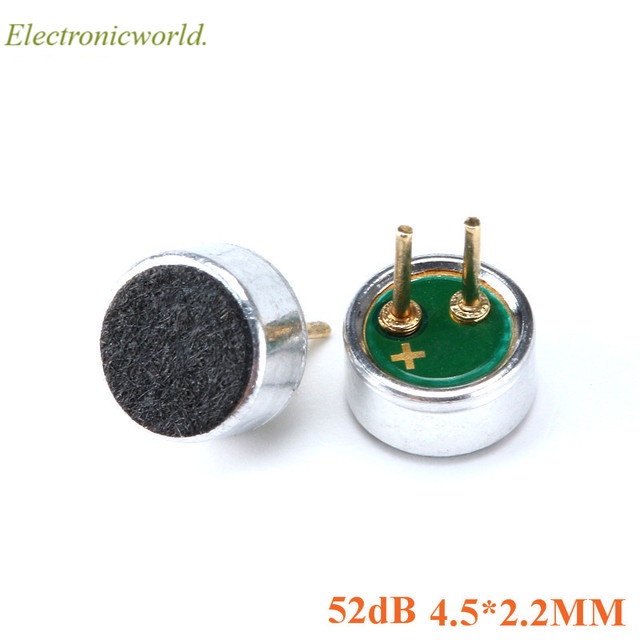 Set 10 tụ điện MIC 6*5mm 9*7 4.5*2.2 6*2.2mm 6x5mm 9x7mm 6x2.2mm MP3 chuyên dụng