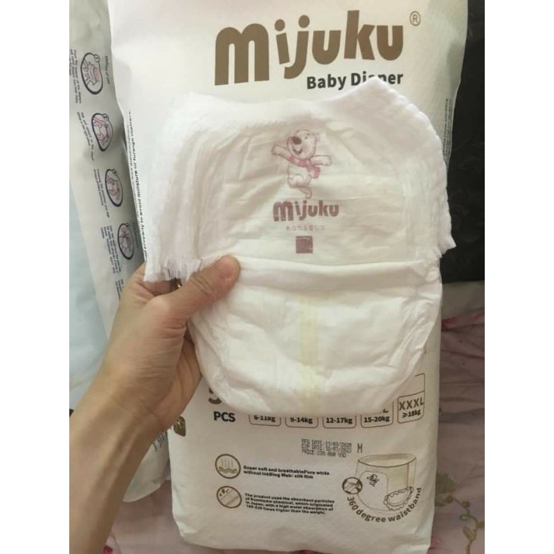 [HCM ] TÃ QUẦN CAO CẤP MIJUKU NHẬT BẢN 50M/50L/50XL/50XXL/50XXXL