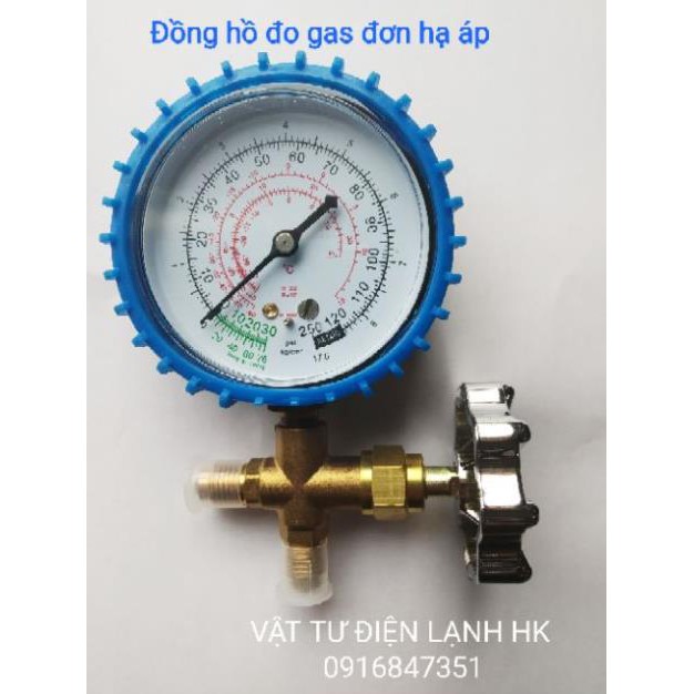 Đồng hồ đo nạp gas đơn Cao áp - Hạ áp