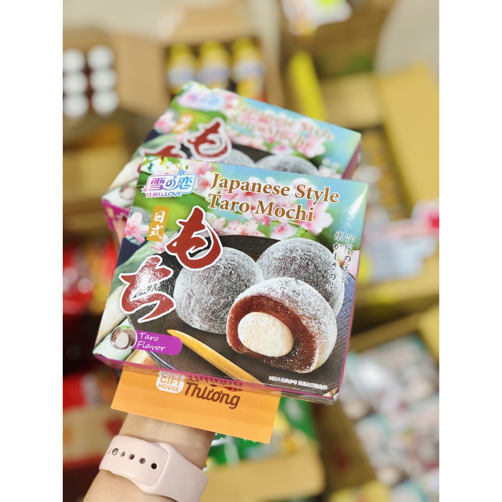 BÁNH MOCHI DẺO NHẬT BẢN YUKI & LOVE 140G - JAPANESE MOCHI