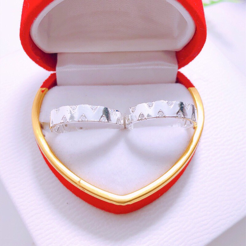 NHẪN ĐÔI NHẪN CƯỚI NHẪN CẶP MÃ B070