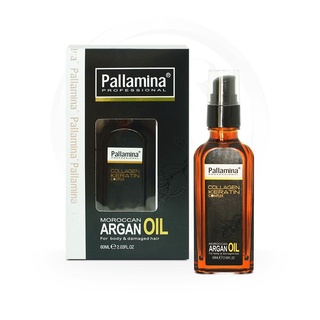 Pallamina argan oil tinh dầu dưỡng tóc cao cấp collagen italy 60ml