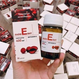 VtaminE đỏ Nga 400mr  ( lọ thủy tinh)