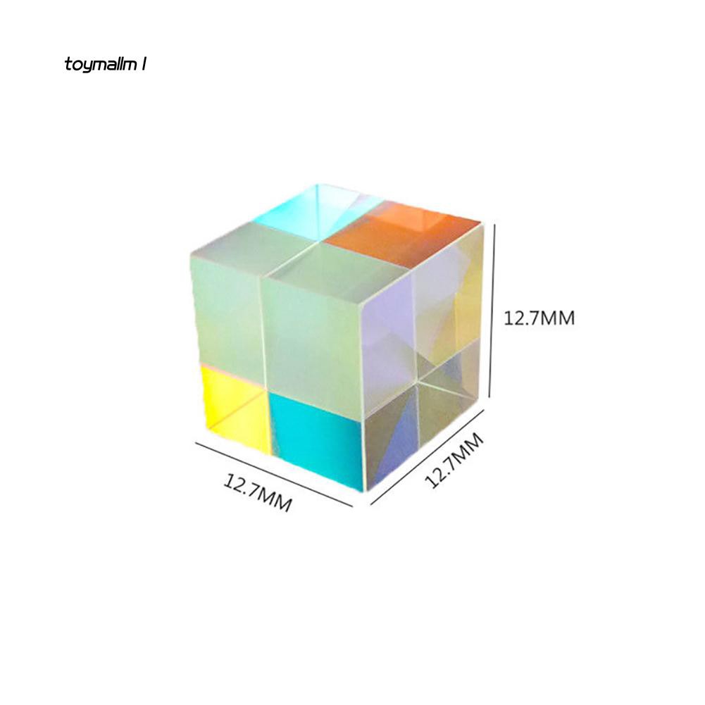 Khối lập phương chữ X thủy tinh 1.27cm x 1.27cm x 1.27cm nhiều màu sắc đẹp mắt
