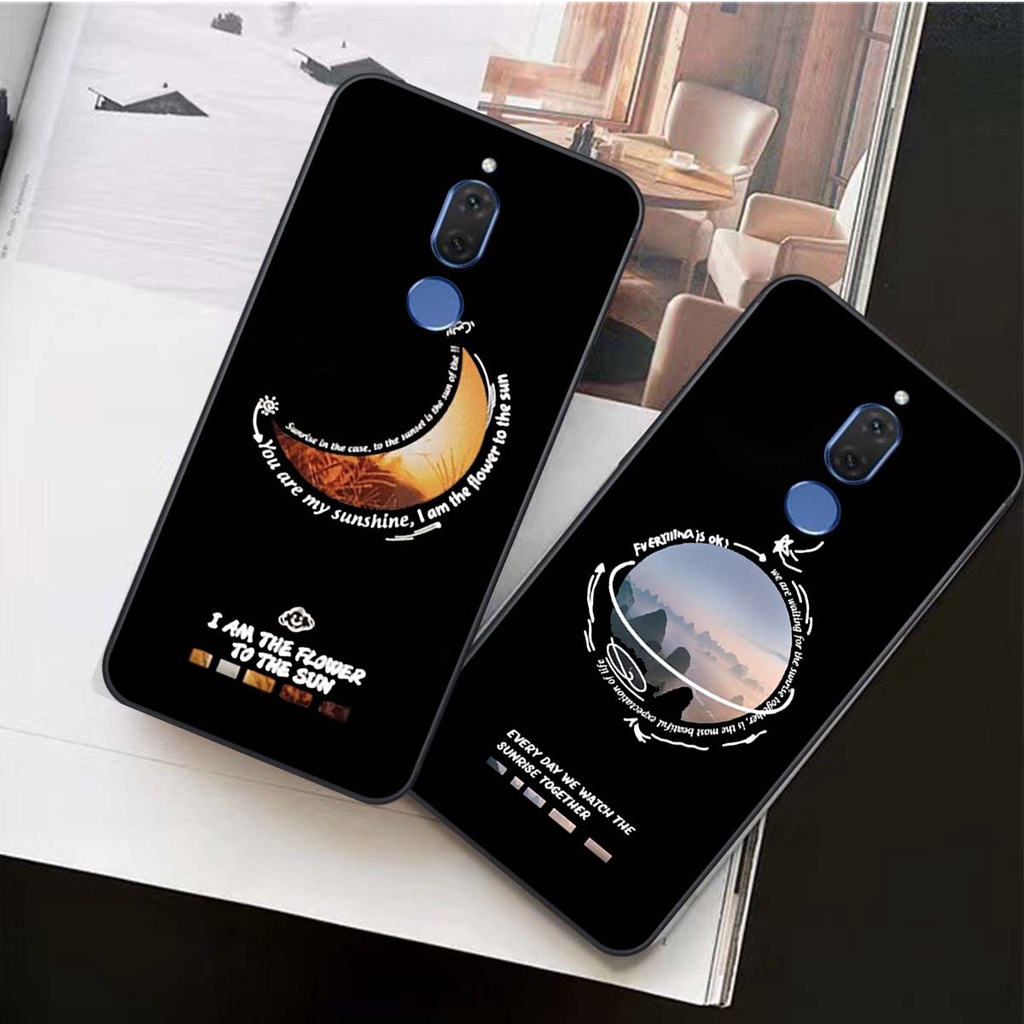 Ốp lưng điện thoại huawei nova 2i in hình vũ trụ, phi hành gia dễ thương cute