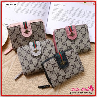 🌟 Ví nữ mini 2 ngăn sang trọng, khóa kéo dây - Bóp nữ VN14