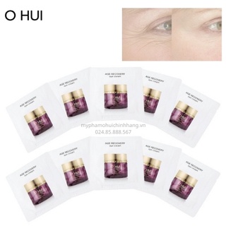 Combo gói sample dùng thử Kem Dưỡng Mắt Chống Lão Hóa Giảm Nhăn Ohui Age Recovery Eye Cream/ công ty chính hãng