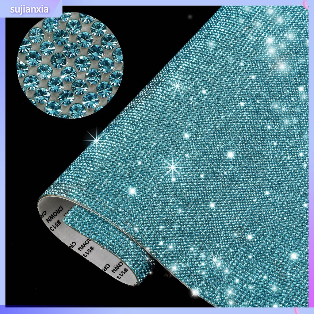 Miếng Dán Trang Trí Xe Hơi / Ván Trượt Đính Đá Lấp Lánh