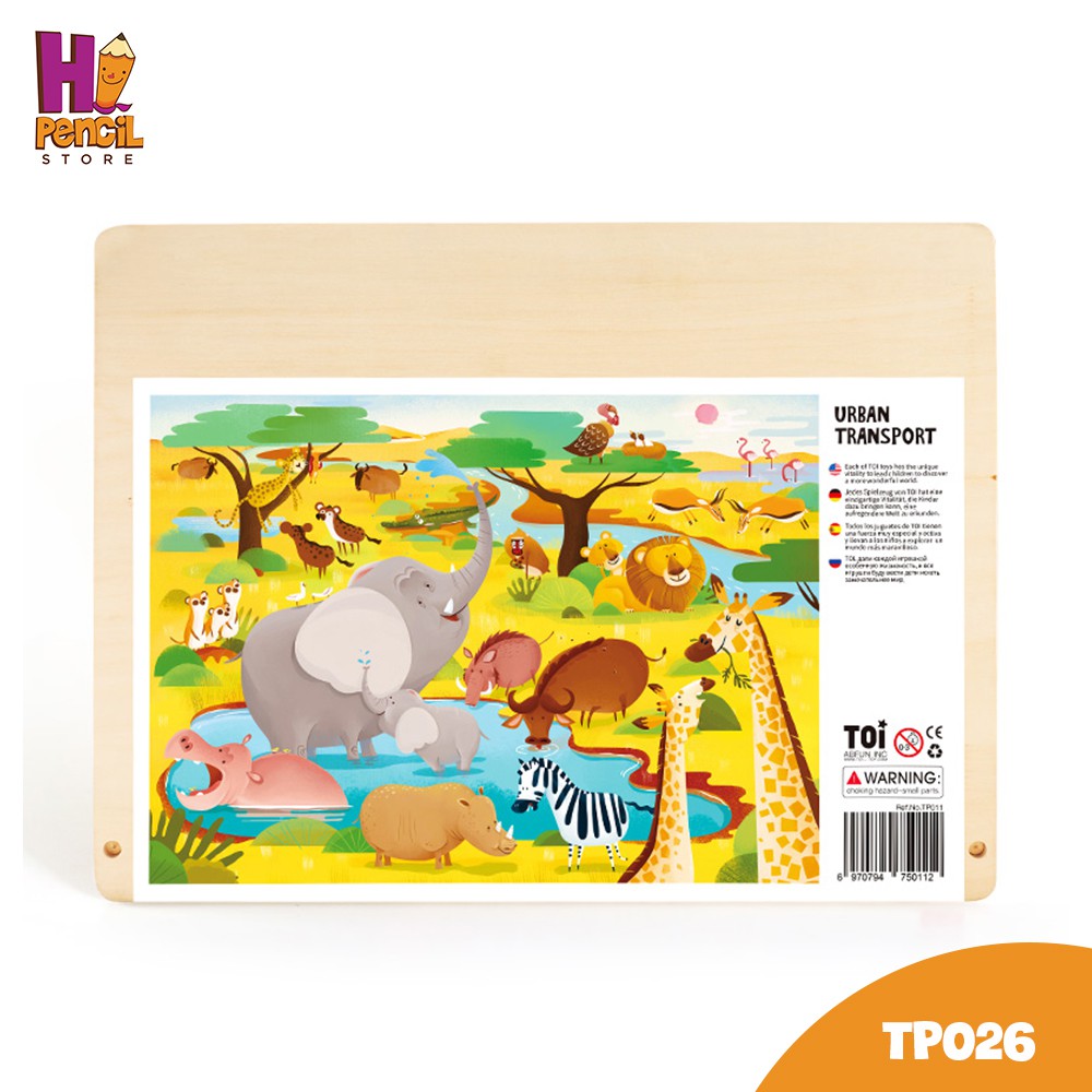 Đồ Chơi Xếp Hình Cho Bé 48 Mảnh Với 3 Chủ Đề Khác Nhau Cho Bé Lựa Chọn Hi Pencil