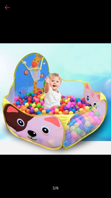 [Mã LIFE0503TOYS giảm 10% đơn 0Đ] Nhà bóng - Lều bóng kèm 100 bóng , lều size lớn nhiều mẫu lựa chọn cho bé