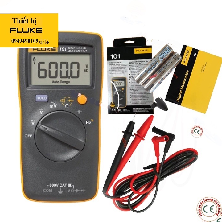 Đồng hồ vạn năng Fluke 101 dây Đài Loan