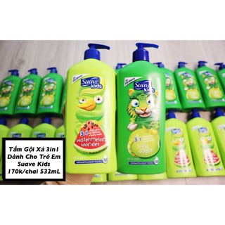 TẮM GỘI TRẺ EM 3 in 1 SUAVE KIDS