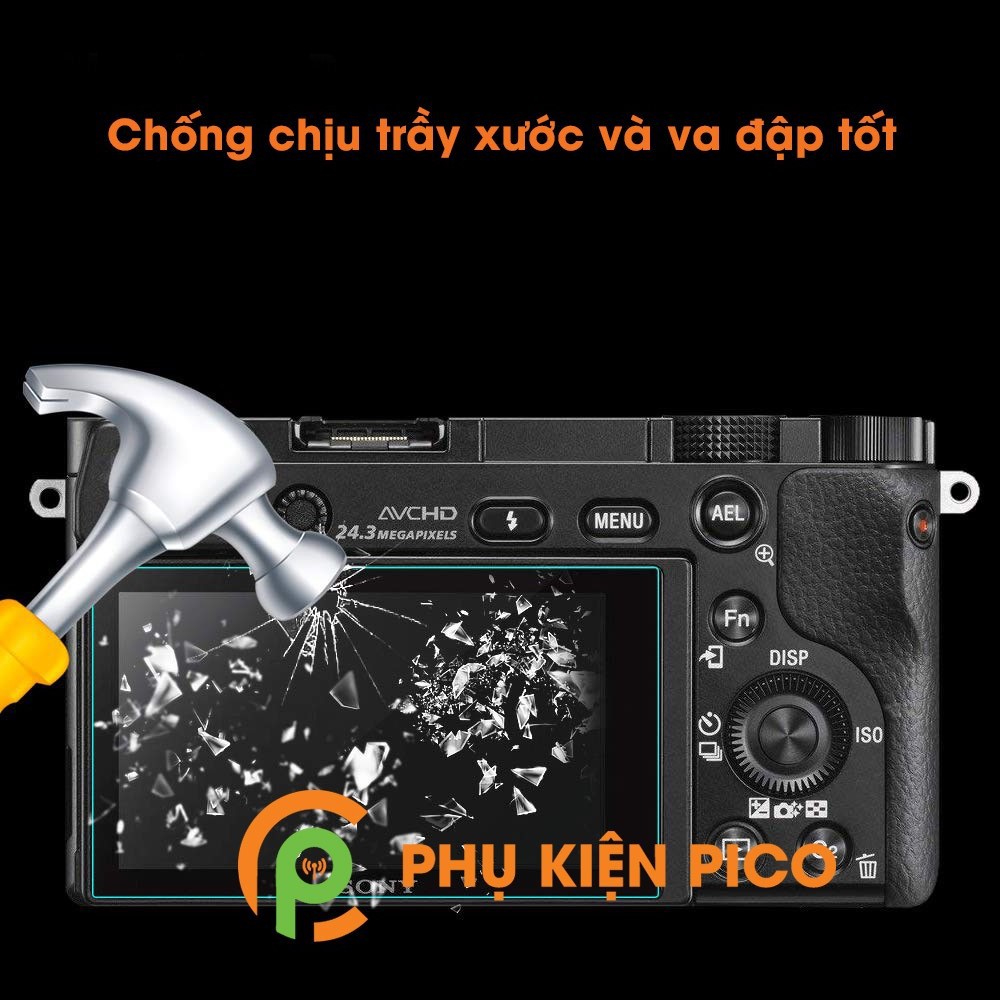 Cường lực Sony A6000 – Dán cường lực màn hình máy ảnh Sony A6000/A6300/A5000/A6400/A6500/NEX 3N/NEX 6/NEX 7