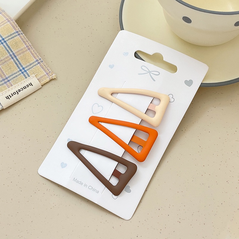 Bộ Kẹp Tóc Ngôi Sao Màu Nâu Dễ Thương Xinh Xắn Dành Cho Bé Gái