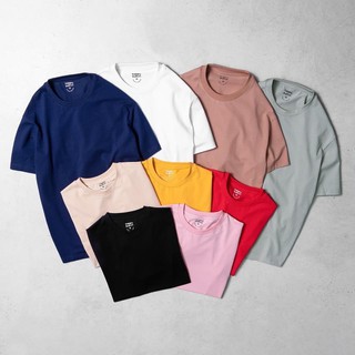 Áo thun trơn cotton lụa form uni