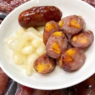 Lạp xưởng trứng muối Cai Lậy túi 500gr #lapxuong #hotvitmuoi