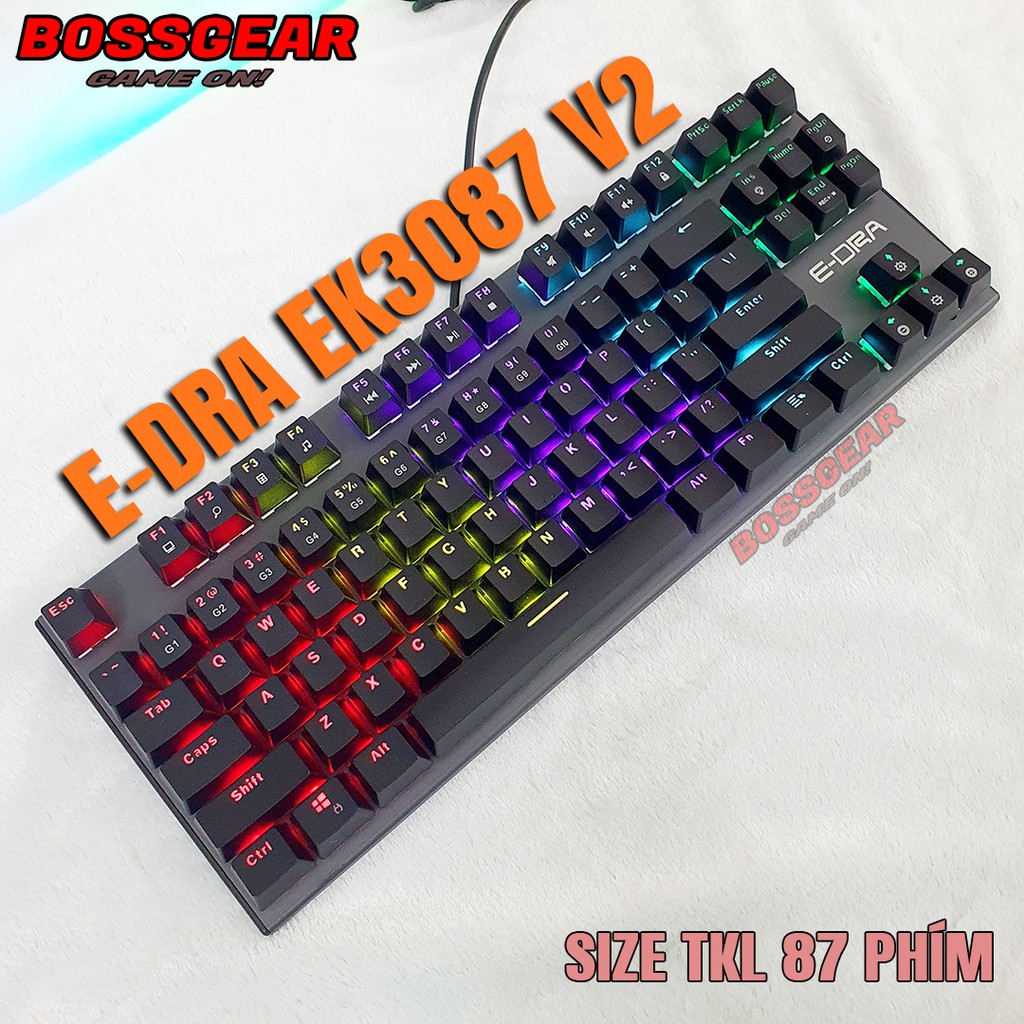 Bàn phím cơ Edra EK3087 Fuhlen G37S [Bảo hành 24 tháng] - Bàn phím gaming E-Dra EK3087 Fuhlen G37S cao cấp