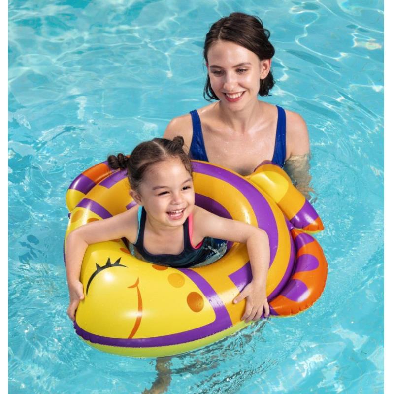 Phao bơi cho bé KOGANO phao tập bơi trẻ em họa tiết cá hoạt hình đáng yêu SS-001398