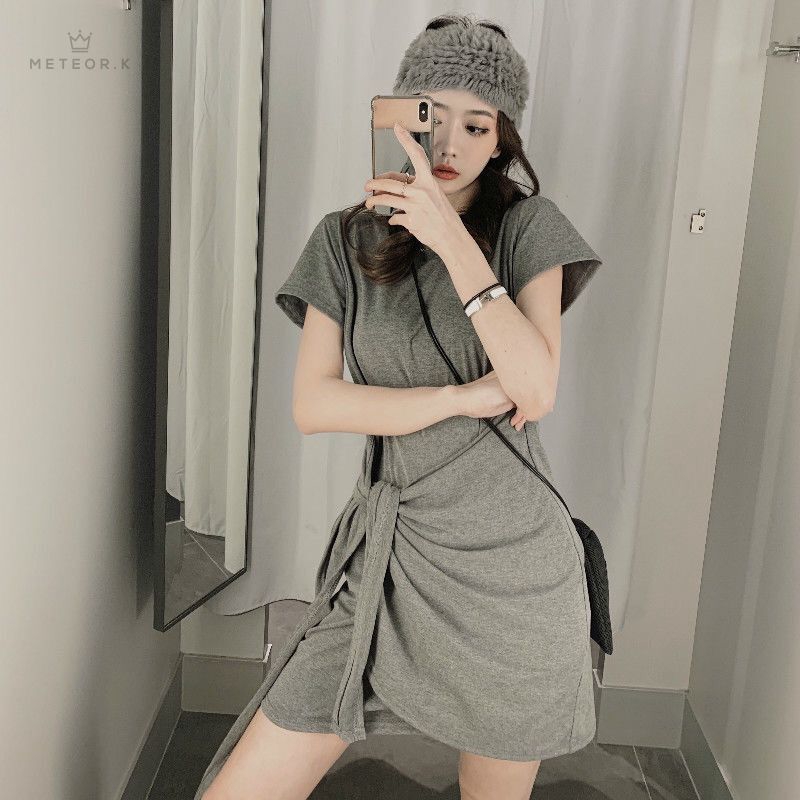 Đầm Tay Ngắn Ôm Dáng Đáng Yêu Dành Cho Nữ | BigBuy360 - bigbuy360.vn