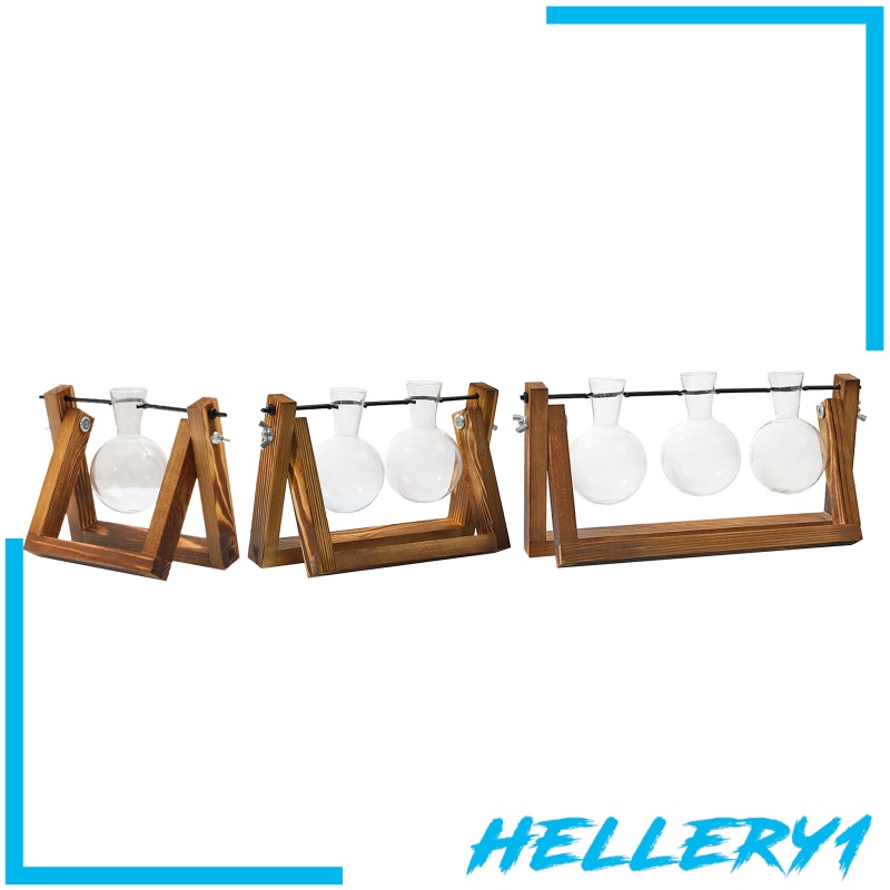 1 Lọ Hoa Thủy Tinh Trong Suốt Hình Bóng Đèn Dùng Trang Trí Nhà Cửa