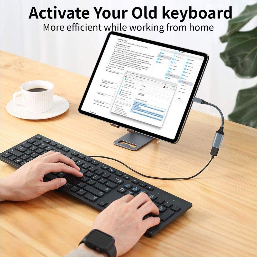 Dây Cáp OTG USB Type-C Truyền Dữ Liệu Bền Bỉ Sáng Tạo