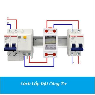Công tơ điện tử, thiết bị đo công suất SAITON ABB 65A SHOP CHUNGLYLYNGHIA