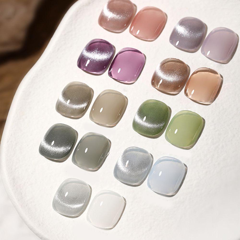 Lọ Nước Sơn Móng Tay Gel UV Mắt Mèo Thể Tích 15ml