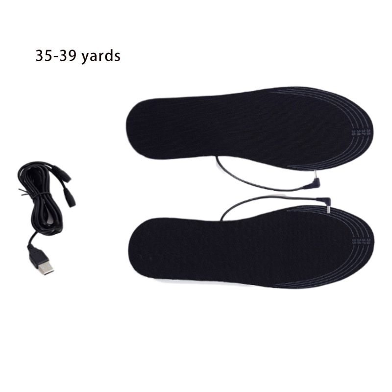 1 Cặp Đệm Sưởi Ấm Chân Chạy Điện USB DIY Dành Cho Nam Nữ Vào Mùa Đông