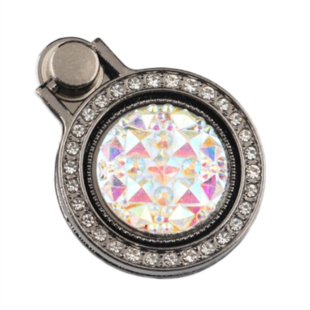 Giá đỡ điện thoại dạng vòng tròn xỏ ngón tay đính đá sáng bóng dành cho iPhone iPad | BigBuy360 - bigbuy360.vn