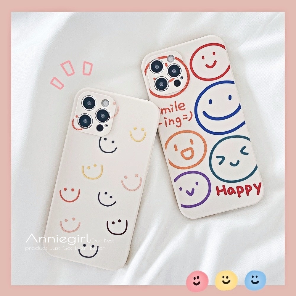 ốp điện thoại Tpu Mềm Siêu Mỏng In Hình Mặt Cười Cho Iphone 11 Pro Max Xs Max Xr 8 7 Plus